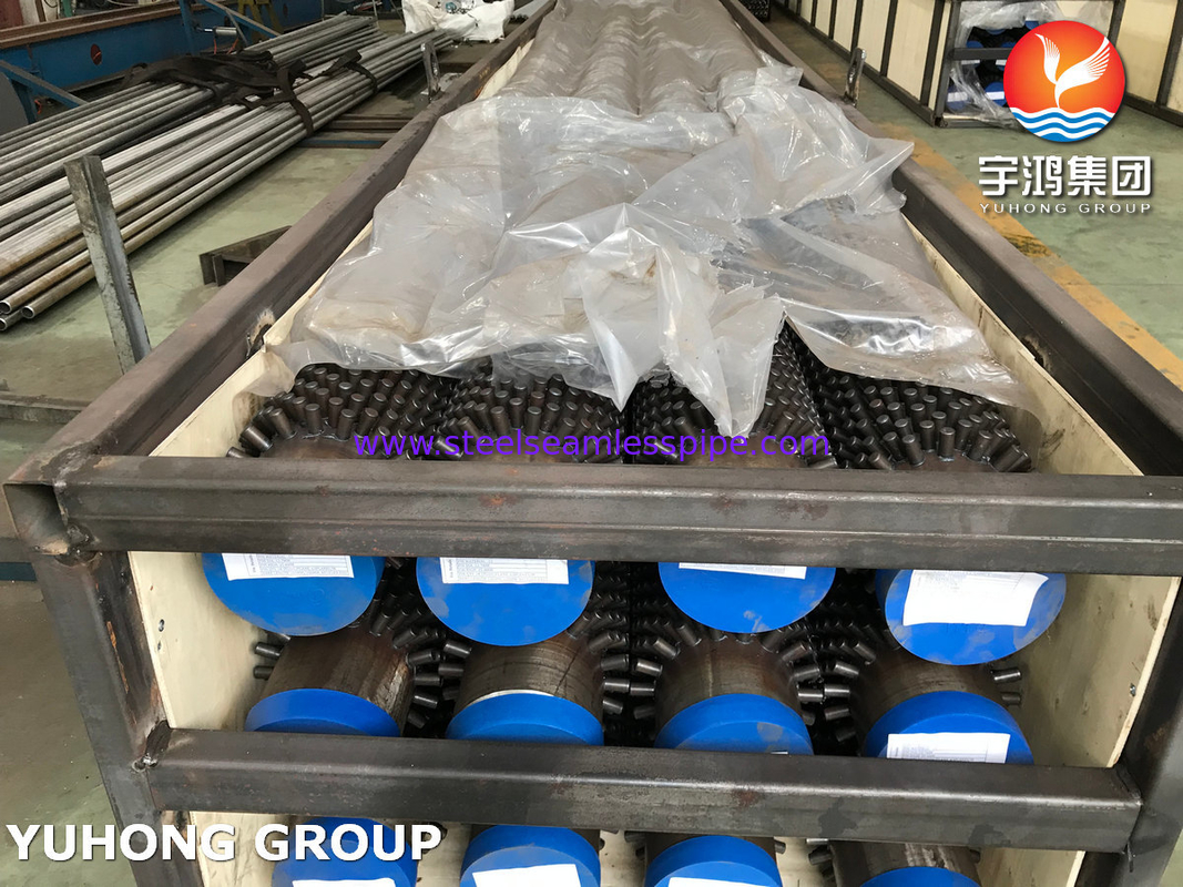 ASTM A335 P9 금속 합금 파이프, 톱니 톱니 튜브, 펄칸 튜브 사용용