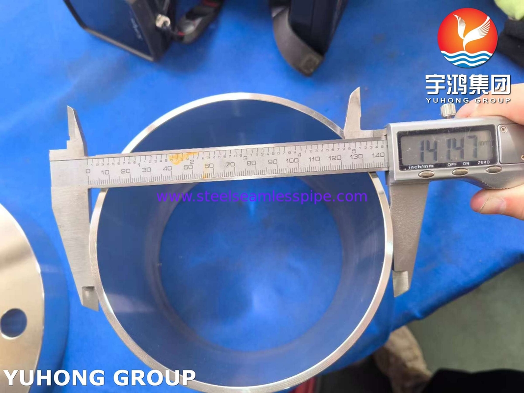 유럽 표준 EN 10222-5 1.4571 (ASTM A182) 316 Ti 단조 링 & 플랜지