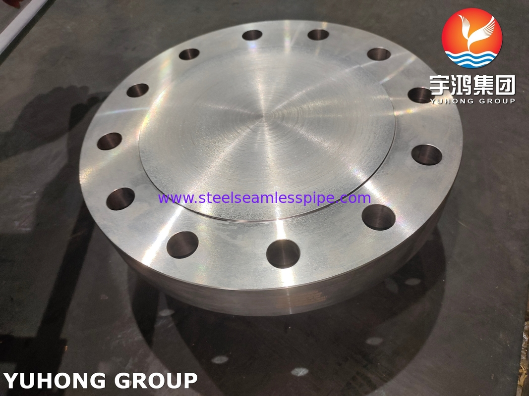 ASME SA350 LF2 Class 1 단조 탄소강 노즐 커버 플랜지 (배관 시스템용)