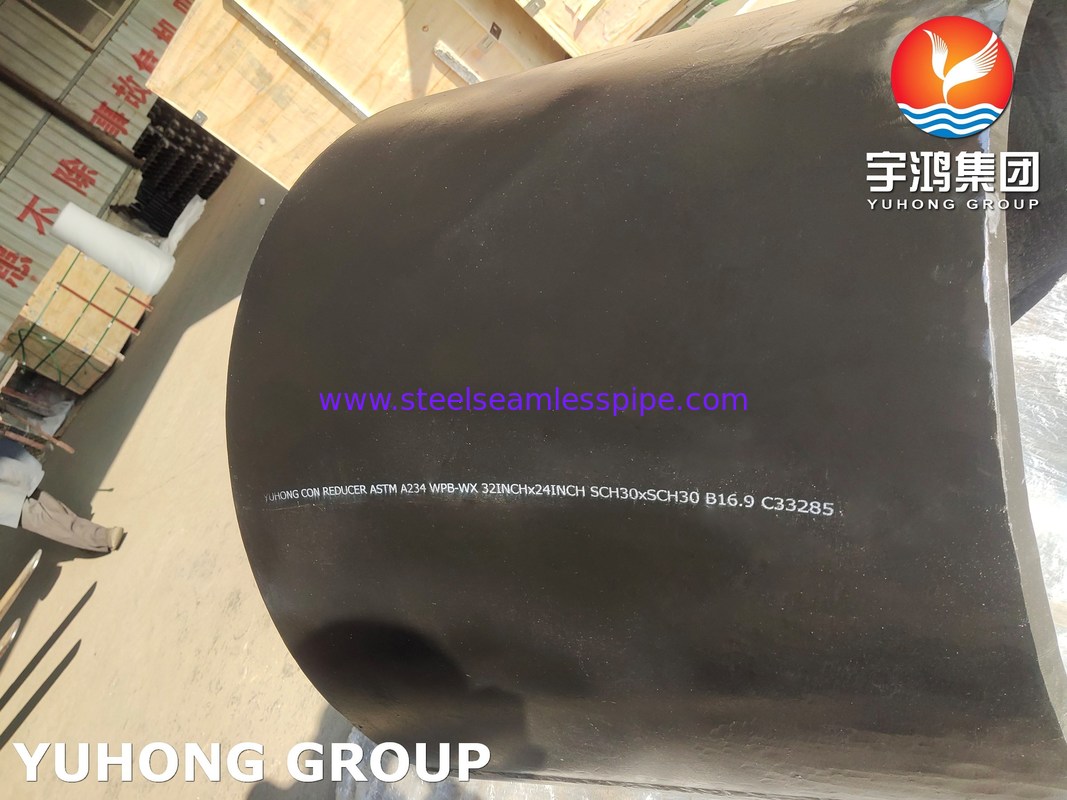 ASTM A234 WPB -WX 버트 접합 관 이음쇠 석유 가스 케미컬 B16.9 비료