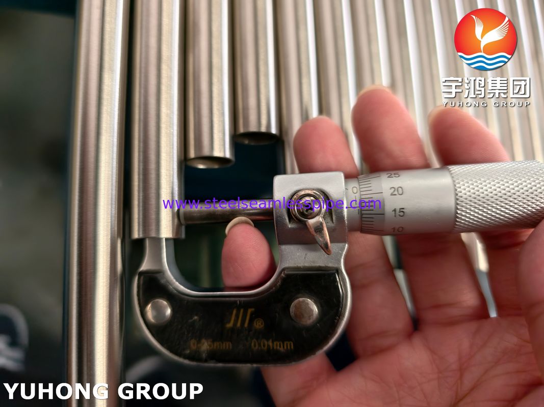 ASME SB163 N08810 니켈 합금 고온 및 고압 서비스용 이음매 없는 튜브