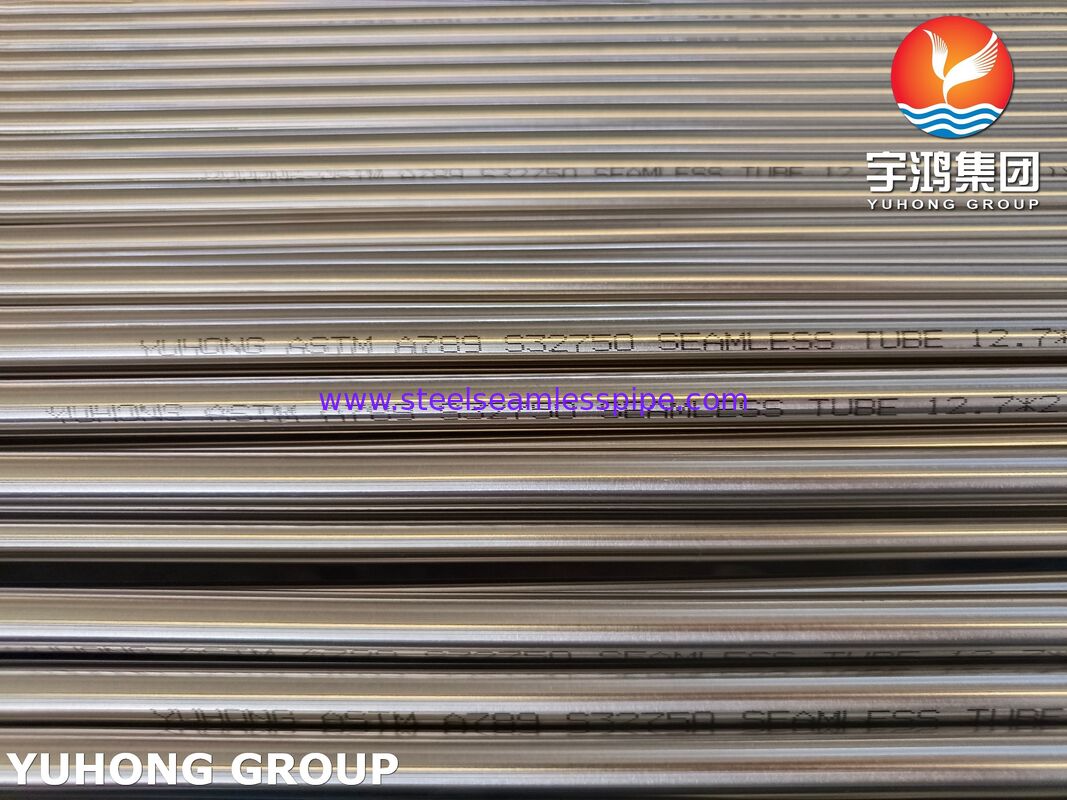 ASTM A789 S32750 오일 및 가스용 슈퍼 듀플렉스 튜브 2507 듀플렉스 스틸 파이프