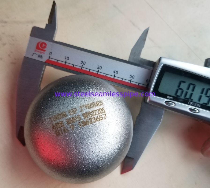 끝 뚜?? ASTM A815 UNS S32205 2205 두중성 스테인레스 스틸 부트 웰드 디살레이션용