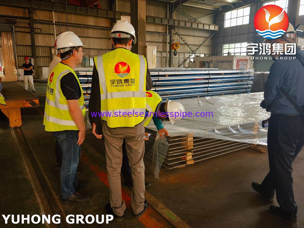 티타늄 강철 접착판 접착 부품 SA516 Gr 70 2급 폭발성 복합재