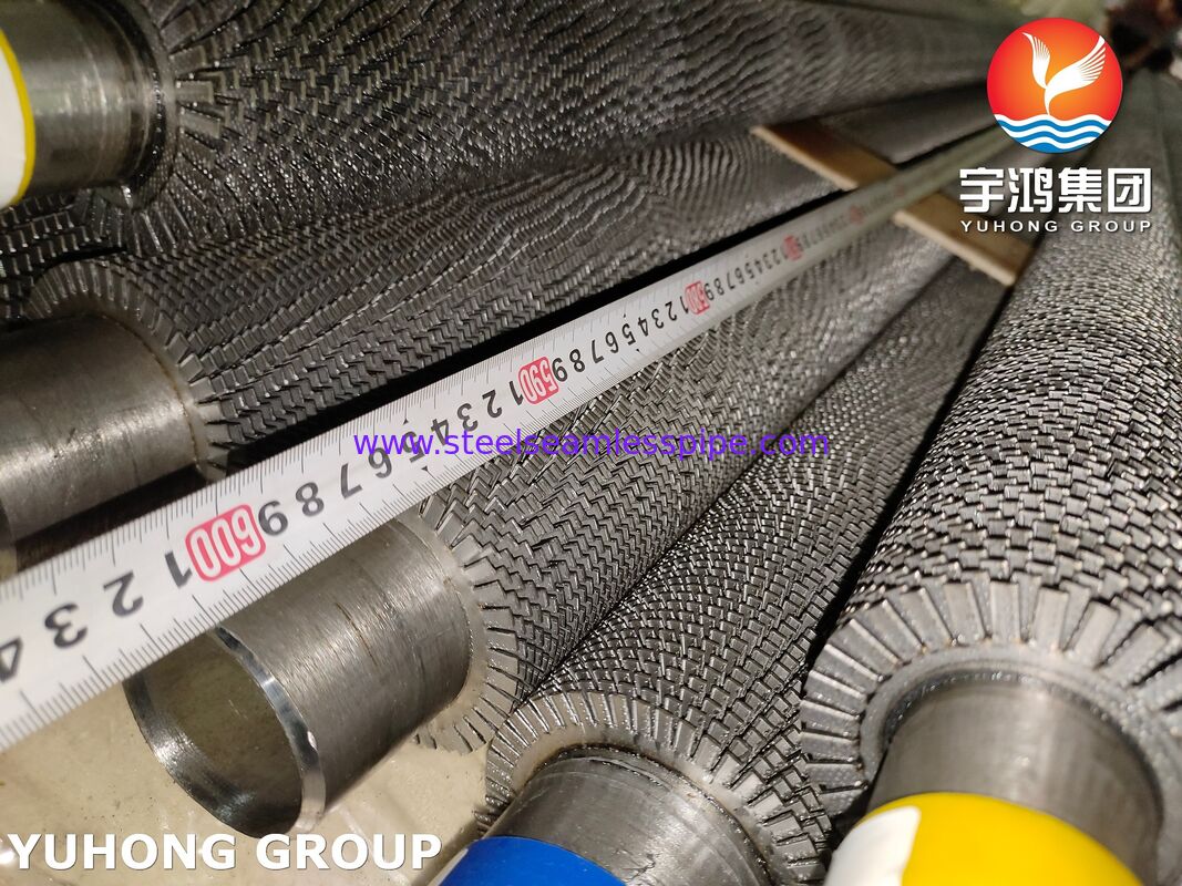 톱니가 있는 톱니 튜브 ∙ 고주파 용접 ∙ T22 기본 튜브와 HRSG/보일러용 CS 핀