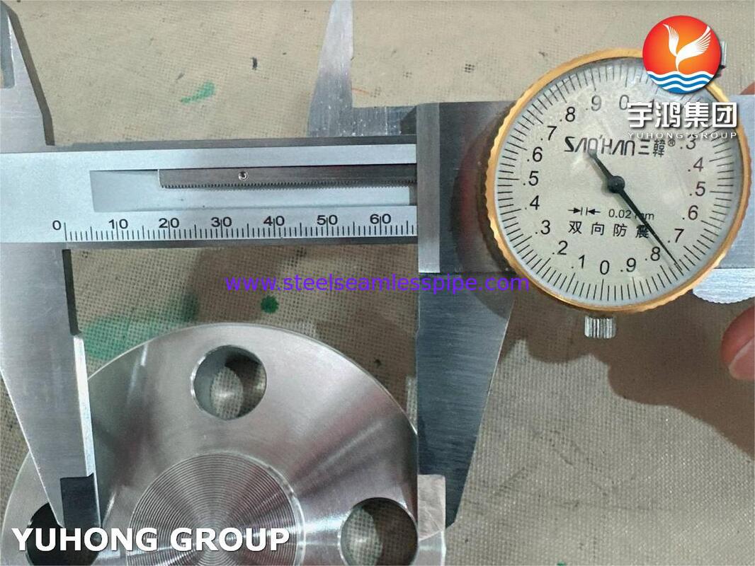 ASTM A182 F53 듀플렉스 스테인리스 스틸 가조 블라인드 리프트 얼굴 플랜지 B16.5