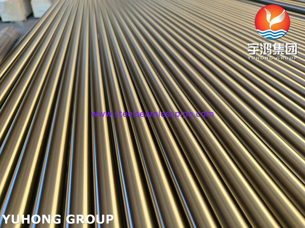 열교환기용 고내식성 및 고온 크리프 저항성을 갖춘 ASTM A213 TP321H 밝은 어닐링 스테인리스강 이음매 없는 튜브