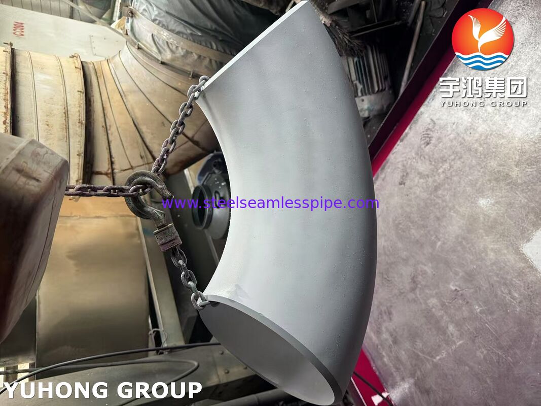 ASTM A403 WP304-S BW 엘보우, 산업용 파이프라인 시스템용 고내식성 스테인리스강 맞대기 용접 엘보우