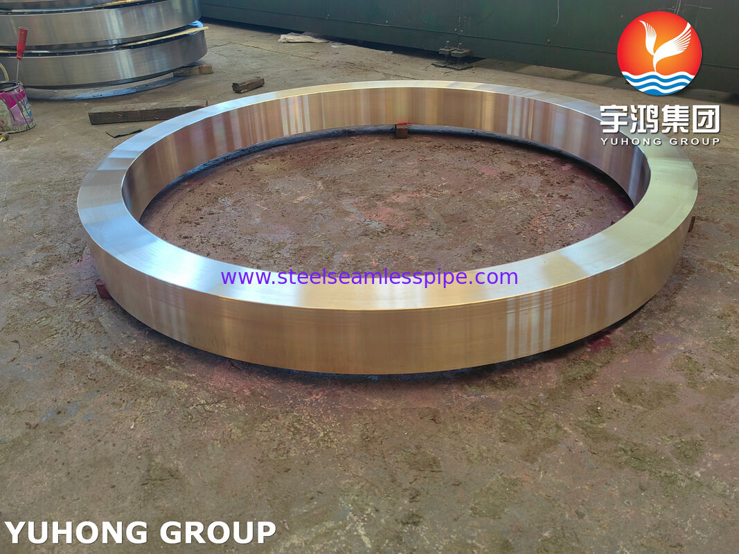 ASTM B171 / ASME SB171 C70600 구리 니켈 단조 링 CuNi 90/10