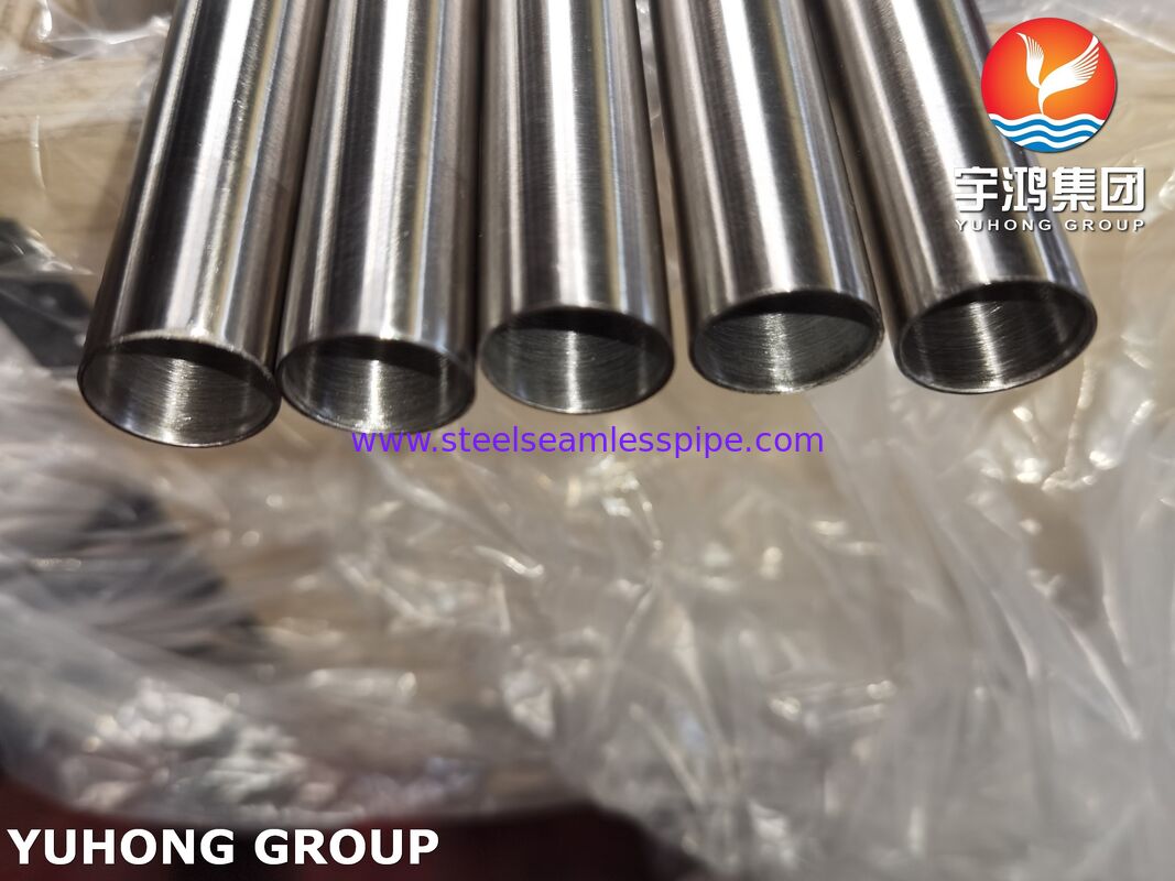 저압 및 중압 열교환기 및 일반 유체 이송 시스템용 ASTM A249 / ASME SA249 TP316 용접 튜브