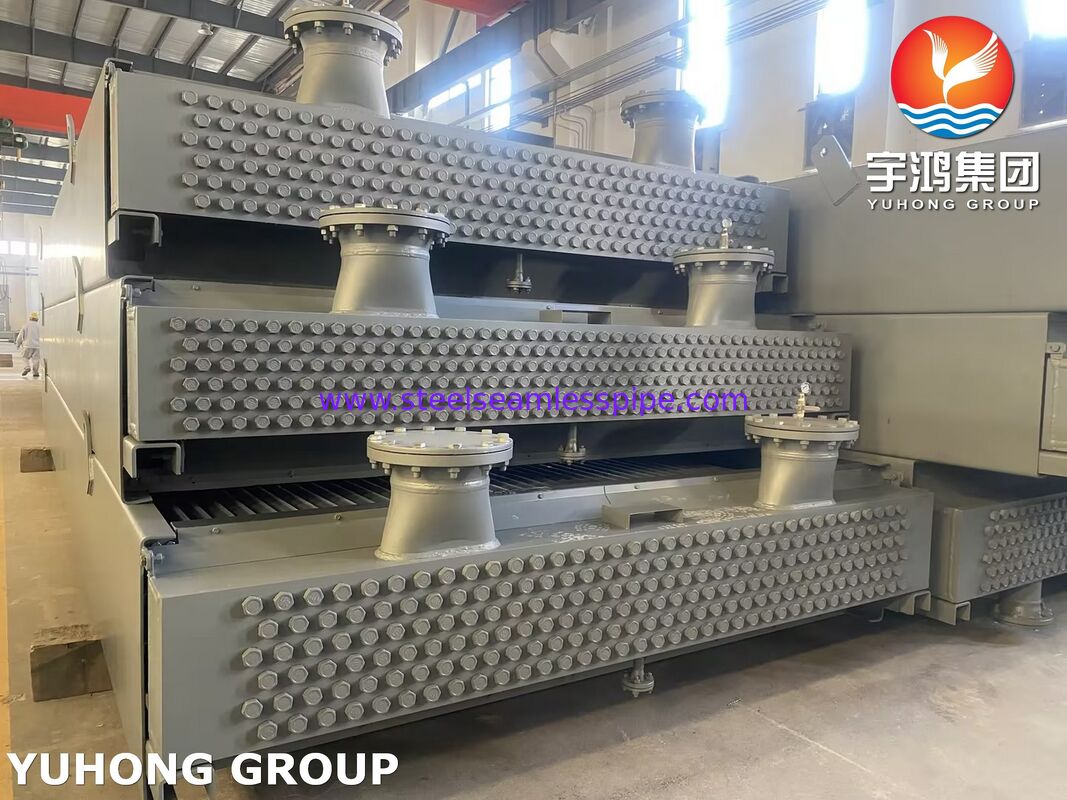 ASME VIII-1, API 661 석유 정제 및 전력 산업용 공기 냉각 열 교환기