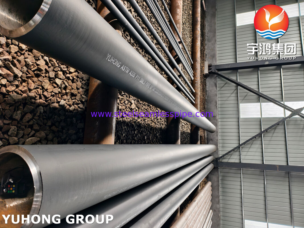 ASTM A335 / ASME SA335 P11 등급 전력발전소용 합금강 무결 파이프