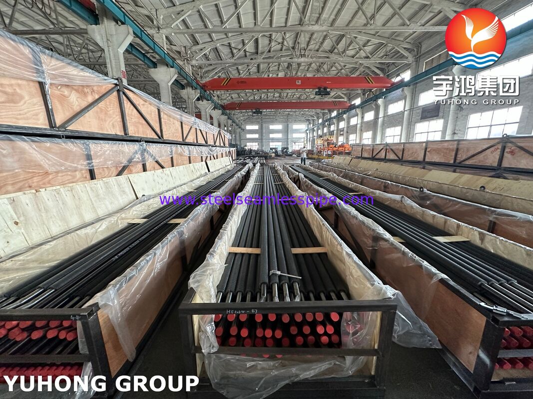 ASTM A213 T91 CS 톱니 톱니 톱니 톱니가 있는 합금 강철 톱니 없는 튜브, HRSG (열 회복 증기 발전기) 응용