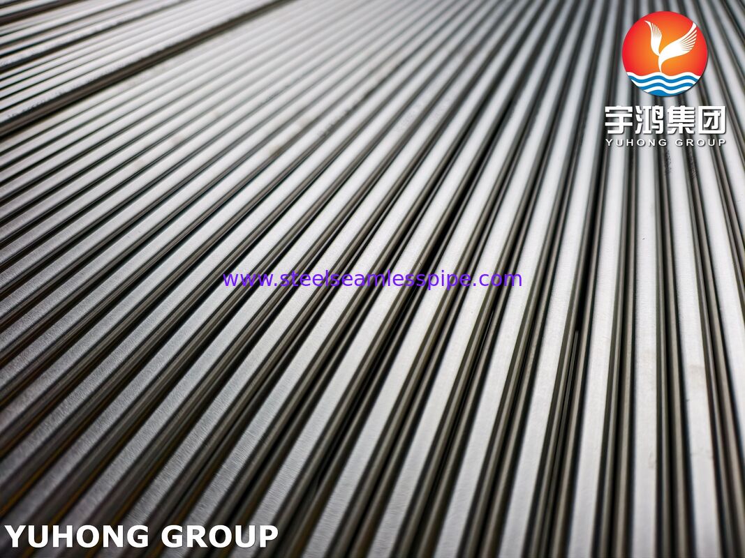 ASTM A789 UNS S32205 이중 강철 튜브 450MPa 열 교환기에 대한 내성 Cl⁻ 항복
