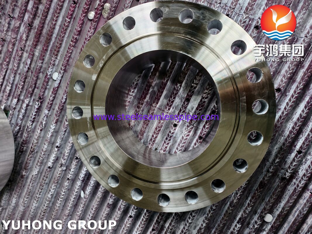 ASTM B564 UNS N04400 웰드 넥 플랜지 모넬 400 플랜지 니켈 구리 합금 WNRTJ 플랜지