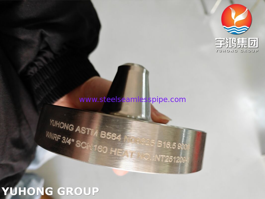 니켈 합금 625 플랜지 ASTM B564 UNS N06625 인코넬 625 웰드 넥 플랜지 WNRF 플랜지
