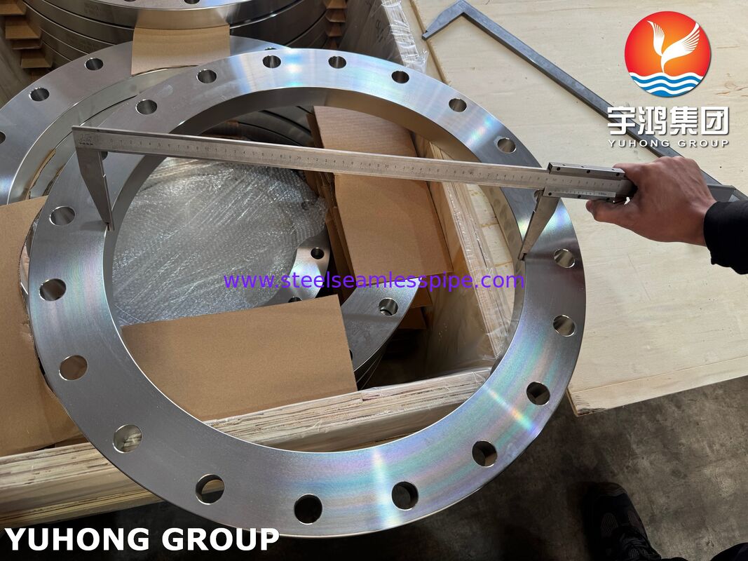 EN1092-1 F316L 스테인리스 스틸 평면 표면 플랜지 PN2.5-PN100, DN10-DN600