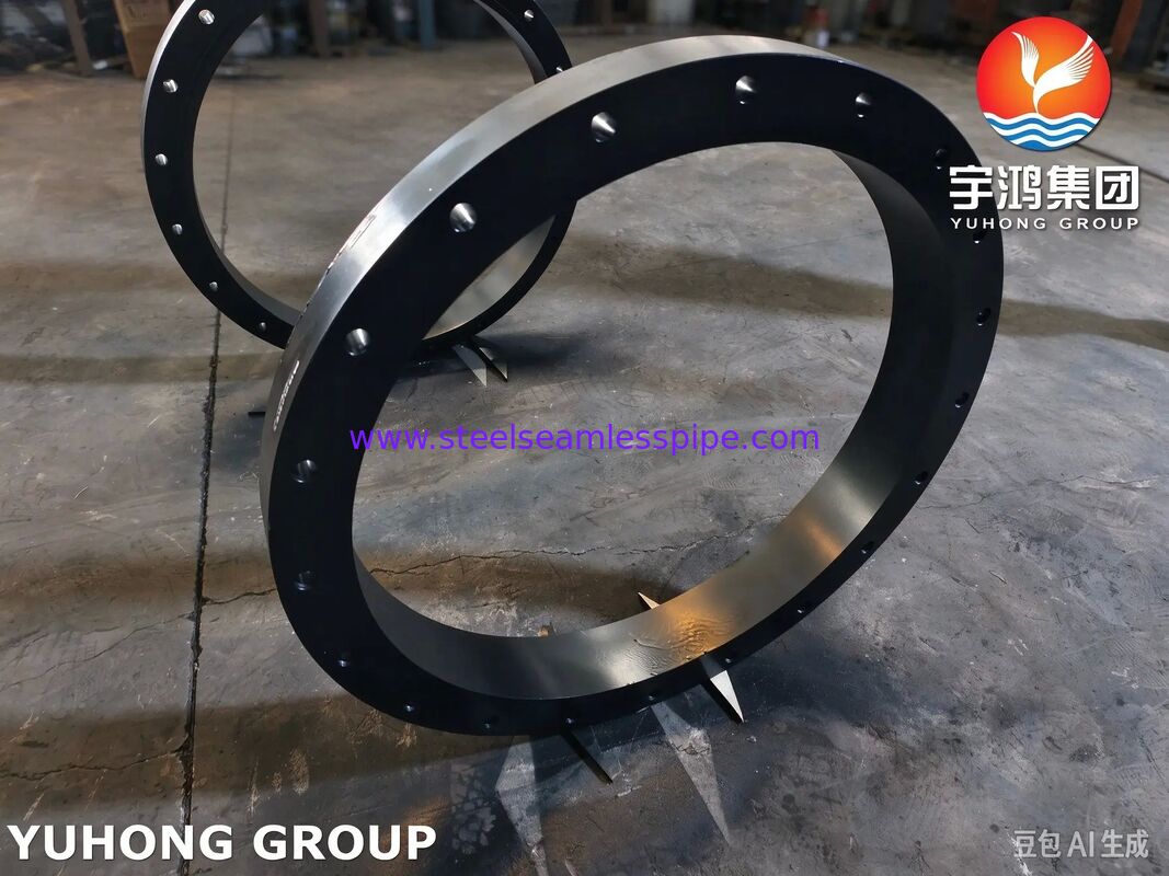 ASME SA266 Gr.2N Gland Ring Carbon Steel Forgings NACE Compliant for Pressure Vessel