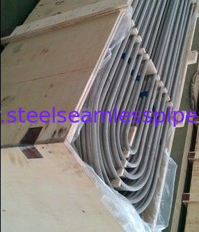 스테인레스 스틸 U 밴드 튜브 ASME SA213M-2013a, TP317 / TP317L / TP321 / TP321H / TP316Ti, TP310