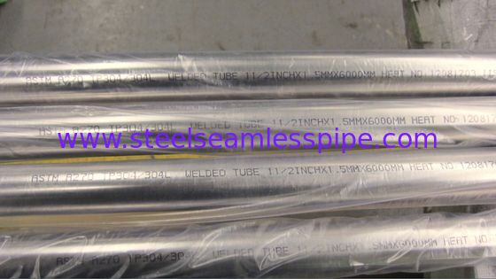 ASME SA270/ASTM A270 스테인리스는 관, 닦은, 보통 끝, TP304/304l S2 AAA cert를 용접했습니다. , ISO11850