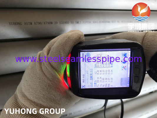 ASTM A790 UNS S32750(2507, 1.4410 ), 슈퍼 듀플렉스 스테인리스강 파이프, PREN>40