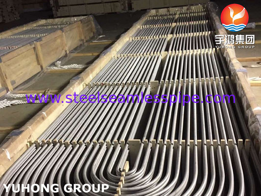 SA213 /SA213 TP304L/TP316L 원활한 U 벤드 튜브, MIN. 벽 두께, 100% ET / HT