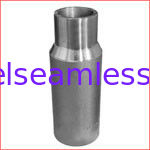 Stainlesss 강철/탄소 강철은 강철 이음쇠에 의하여 형철로 구부려진 젖꼭지 Bull 마개 마개를 위조했습니다