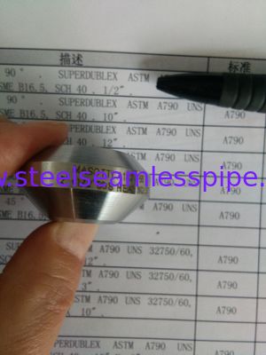 A182 F51/F53/F55/F60 /F44, ASTM B16.11의 젖꼭지, 연결, 팔꿈치, 티, 부시의 조합, 최고 이중 이음쇠,