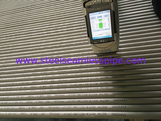스테인리스 이음새가 없는 관, ASTM A213, ASTM A789의 수압 시험/와전류 시험/Ultraulic 시험.