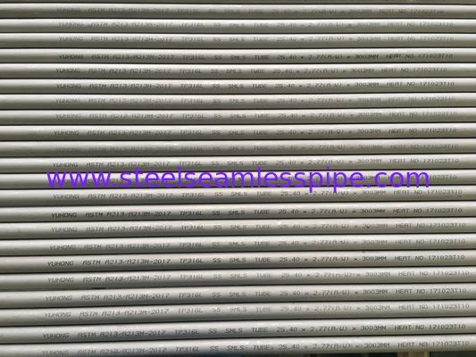 스테인리스 이음새가 없는 관, ASTM A213, ASTM A789의 수압 시험/와전류 시험/Ultraulic 시험.