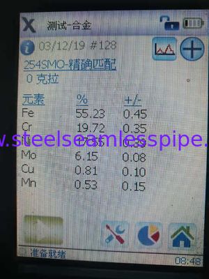 석유 산업을 위한 높은 장력 강도 Sch 10 관 이음쇠 ANSI B16.9 기준