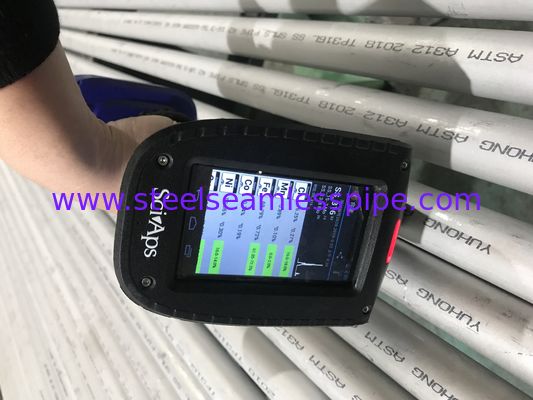 용접된 이음새가 없는 합금 강관 TP304/TP304L ASTM A312 ASME SA312 ISO9001