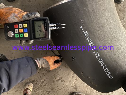 180의 압력 용기를 위한 반환 굴곡 팔꿈치 개머리판쇠 용접 이음쇠 ANSI B16.9