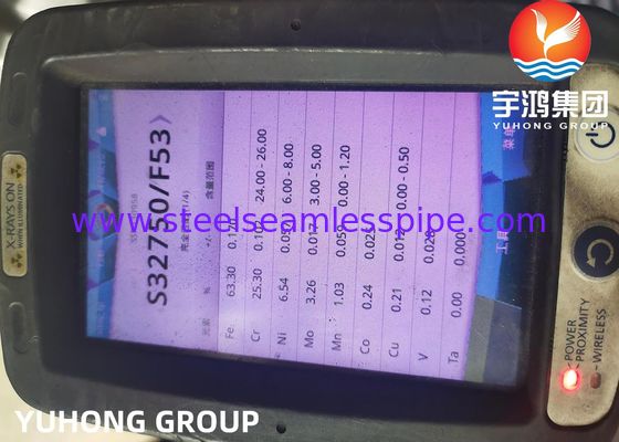 ASTM A182 F53 S32750 1.4410 슈퍼 듀플렉스 스테인리스 스틸 가조 WNRTJ 플랜지 ASME B16.5