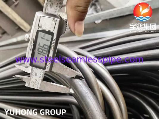 열교환기 보일러 튜브 절인 / BA 스테인리스 이음매 없는 튜브 / U 벤드