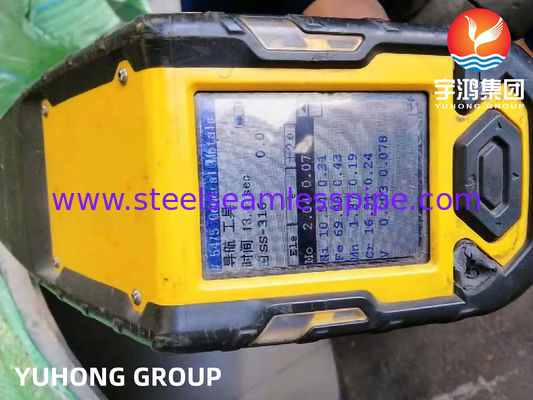 스테인리스 용접된 관 A312 TP316 316L ASTM A312/A312M - 13, ASTM A358 A358M-08a