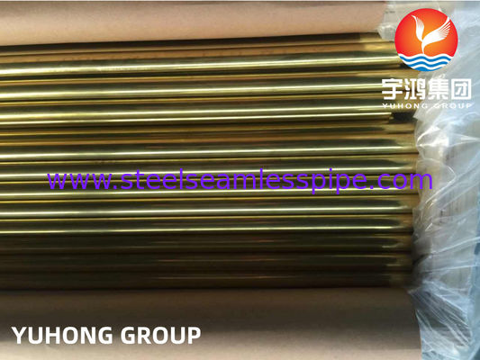 ASTM B111 O61 C44300 C68700 C71500 놋쇠 구리 이음새가 없는 보일러관