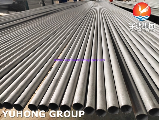 ASTM A789 S31803 S32205 두 부분으로 되 Steel&Stainless 강철 같&Alloy 스틸 튜브와 파이프 이음새가 없는 용접된 6M/PC 12M/PC ISO9001