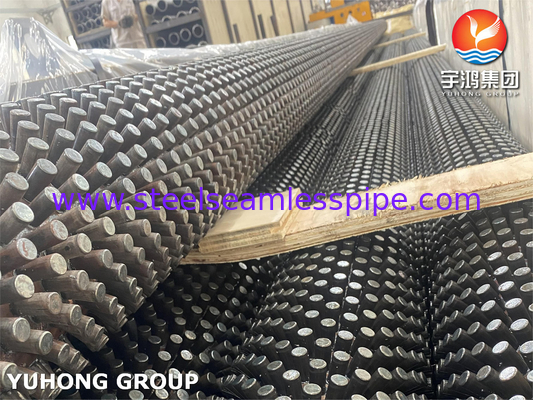 ASTM A213 T9 합금 강철 꿰매지 않는 스터드 핀 튜브 맞춤형 크기