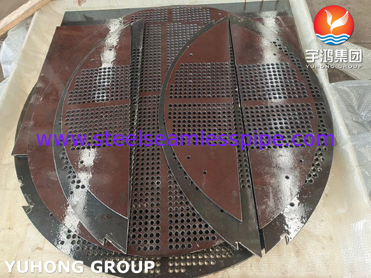 ASME SA516 GR.70N 열 교환기 용 용품의 이중 세그먼트 바프