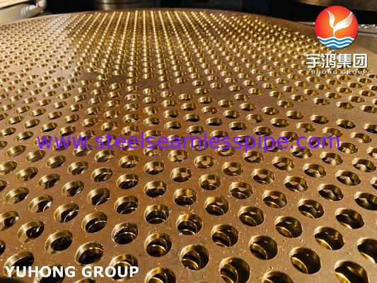 ASME SB171 C71500 구리 니켈 "70/30" 열 교환기 튜브 잎