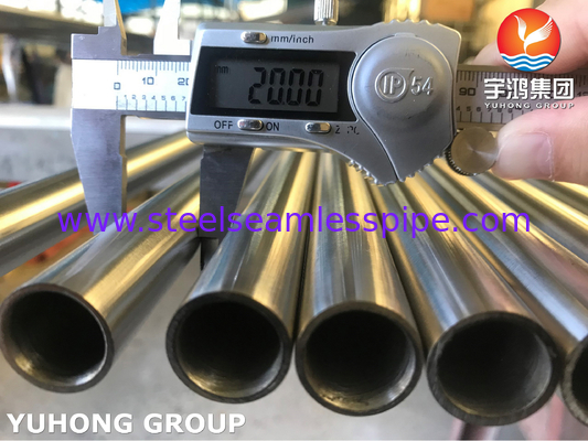 ASTM A269 TP316L 스테인리스 스틸 밝은 앙일 SMLS 튜브