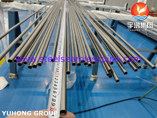 ASTM B622 UNS NI0276 하스텔로이 C276 저탄소 니켈 합금 꿰매지 않는 튜브