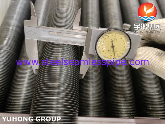 G 타입 핀 튜브 ASME SA210 Gr.A1 알루미늄 알1060과 함께