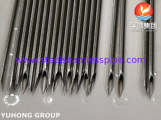 16G 스테인리스강 수의사 바늘 튜브, 가축 주사, 삼중 베벨 팁