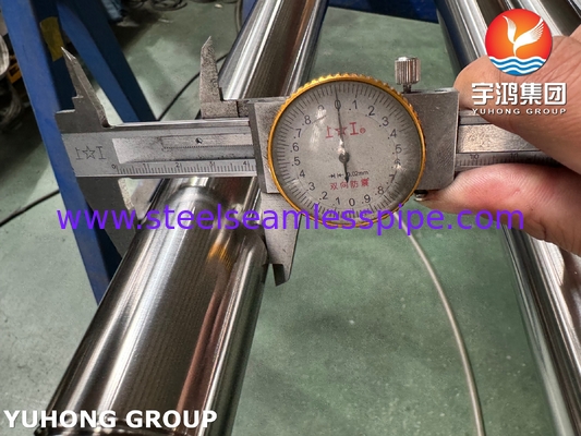 ASTM A270 TP304 식품 의약품용 스테인리스 스틸 무縫管