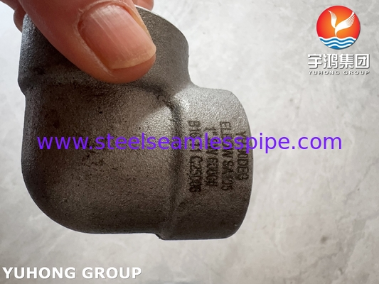ASME SA105 가공 탄소 강철 부착 소켓 용접 B16.11