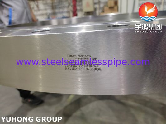 ASTM A350 / ASME SA350 LF2 Class 1 합금강 단조 플랜지 B16.5 저온용