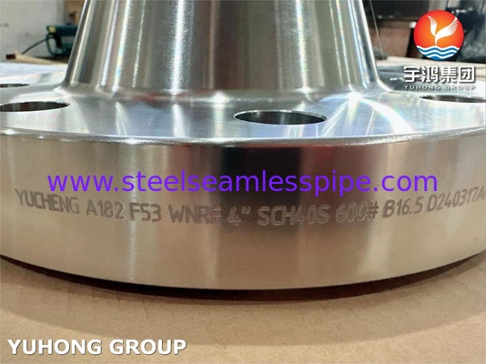 ASTM A182 F53 UNS S32750 WNRF 플랜지 ASME B16.5 150-2500 클래스