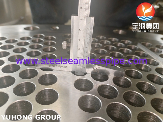 ASTM A182 F316L 스테인리스강 열교환기 튜브시트